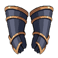 plate gauntlets  rune stitched