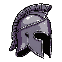 centurion helm  engraved with runes