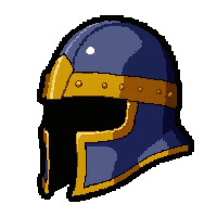 Chainmail Coif  Gold Trimmed — free pixel art sprite from Marketplace Armor Helmets