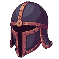 Chainmail Coif  Rusted Iron — free pixel art sprite from Marketplace Armor Helmets