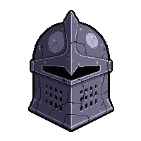 knight visored helmet  ancient cracked