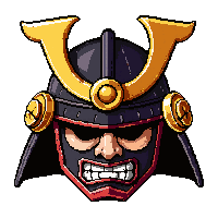 samurai kabuto  shining mythril