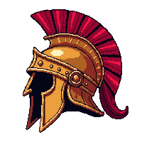 spartan crested helmet  shining mythril