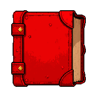 Ancient Tome  With Red Leather Cover — free pixel art sprite from Marketplace Books Scrolls