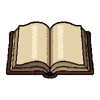 open spellbook with glowing pages  with simple plain cover