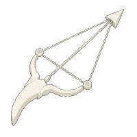elven longbow ivory white