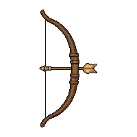 horse bow ivory white