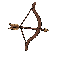 horse bow plain wood