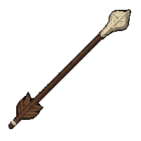 long bow bone carved