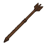 long bow plain wood