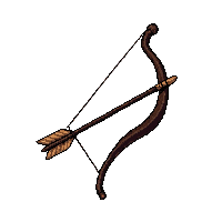 recurve bow shadow black
