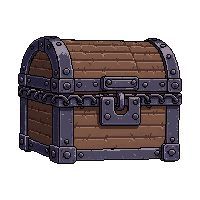 iron bound chest  bound with chains