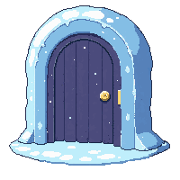 Magical Portal  Frost Covered Icy — free pixel art sprite from Marketplace Doors Portals