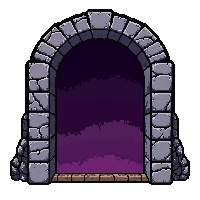 magical portal  iron banded reinforced