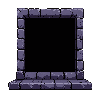trapdoor in floor  open with darkness inside