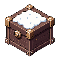 treasure pedestal  frost covered