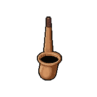 ocarina  plain natural wood