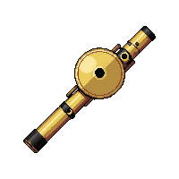 pan flute  gold inlaid