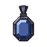 Amulet Pendant  With Blue Sapphire — free pixel art sprite from Marketplace Jewelry