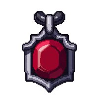 Amulet Pendant  With Red Ruby — free pixel art sprite from Marketplace Jewelry