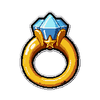 diamond ring  with star symbol