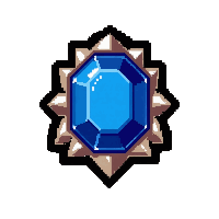 earring stud  with blue sapphire