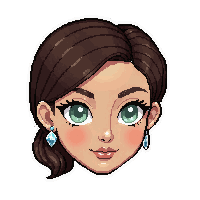 earring stud  with diamond