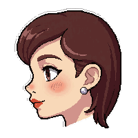 earring stud  with pearl