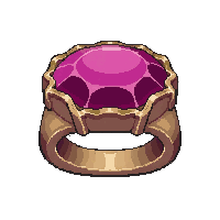 ruby ring  plain unadorned