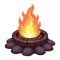 fire pit brazier  newly forged shiny