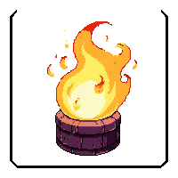 glowing rune light  snuffed with smoke wisps