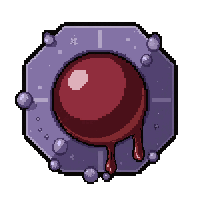 Cyclops Eye  Blood Stained — free pixel art sprite from Marketplace Monster Trophies