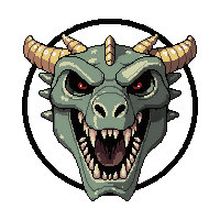 dragon skull  preserved fresh