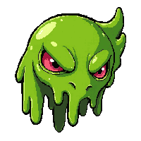 harpy claw  dripping green slime