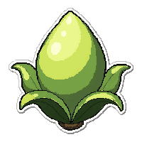 magical glowing herb  wilted and sad