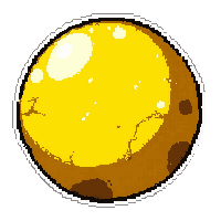 Circular Rune Stone  Gold Leaf Rune — free pixel art sprite from Marketplace Runes Symbols