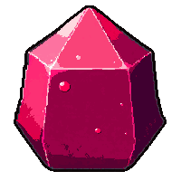 rune crystal  blood marked rune