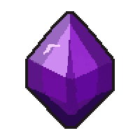 rune crystal  glowing purple shadow rune
