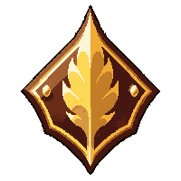 rune marked obsidian  gold leaf rune