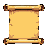scroll with rune  gold leaf rune