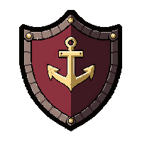 Buckler Small Shield  With Anchor Emblem — free pixel art sprite from Marketplace Shields