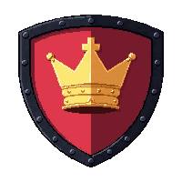Heater Shield  With Crown Emblem — free pixel art sprite from Marketplace Shields