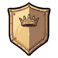 scutum rectangular shield with crown emblem