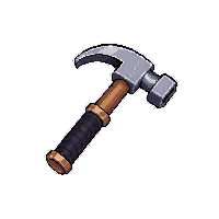 Claw Hammer  Plain Steel — free pixel art sprite from Marketplace Tools