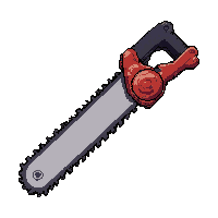 Hand Saw  Shiny Brand New — free pixel art sprite from Marketplace Tools