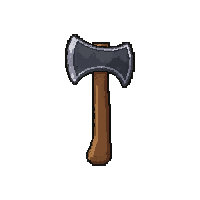 Lumberjack Axe  Plain Steel — free pixel art sprite from Marketplace Tools