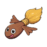 Flying Broomstick  Magical Glowing Aura — free pixel art sprite from Marketplace Vehicles Mounts
