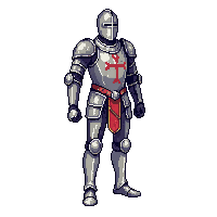 Medieval Armor Stand Display Suit Plate Mail — free pixel art sprite from Medieval Village