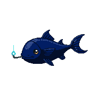Ocean Anglerfish Deep Light Lure 010 2026 03 25T19 14 54 — free pixel art sprite from Ocean Creatures