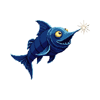 Ocean Anglerfish Deep Light Lure 080 V8 2026 03 25T19 14 54 — free pixel art sprite from Ocean Creatures